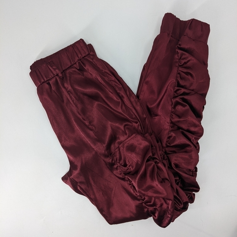 FASHION NOVA Satiny Jogger Pants